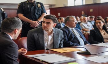 Luigi Mangione attends a pre-trial appearance at Manhattan Criminal Court in New York City on August 11.