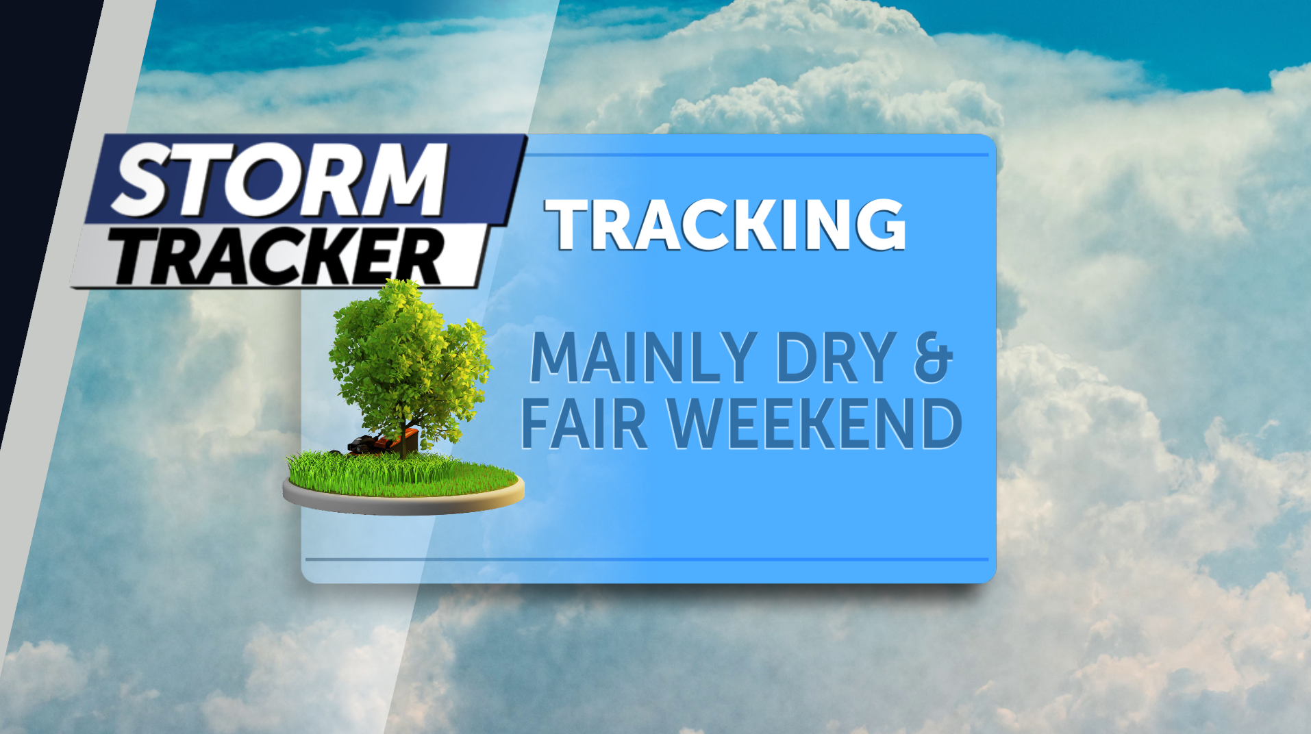 Tracking a mainly dry and mild weekend