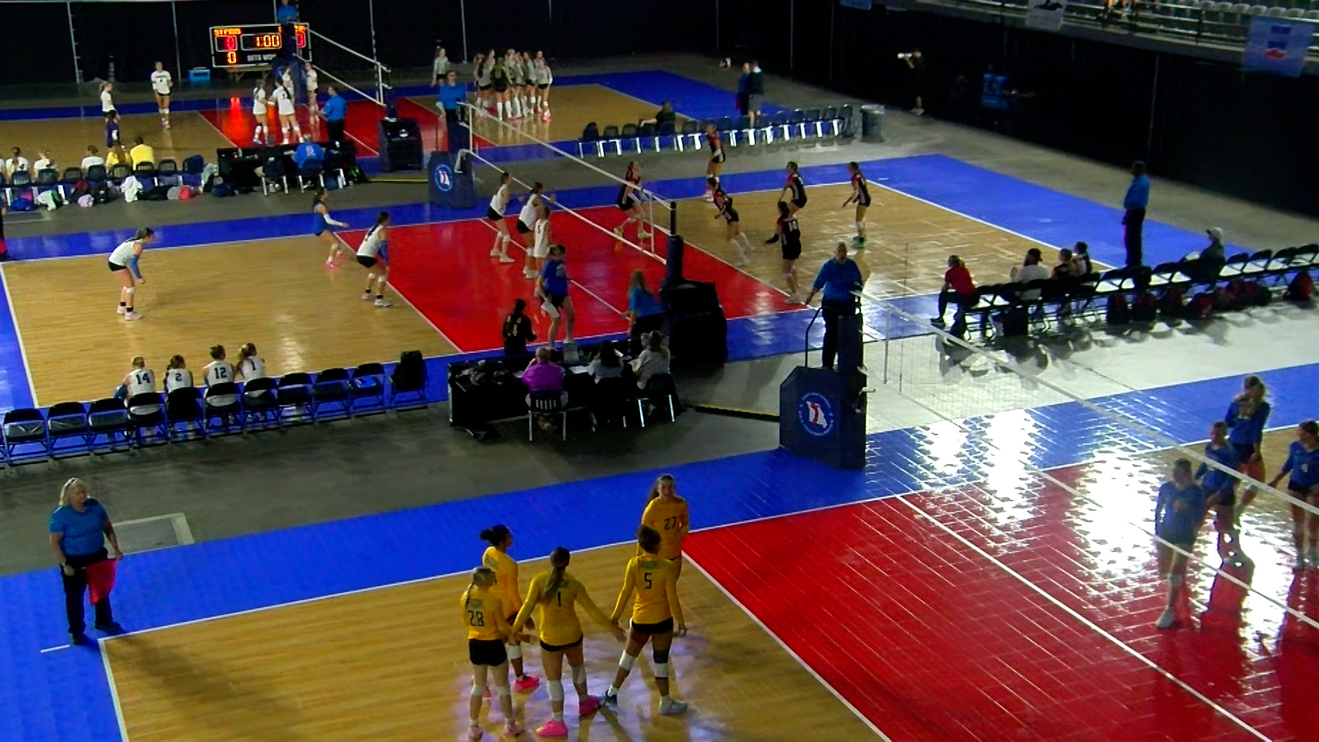 Civic Arena hosts 2nd annual Pony Express High School Girls Volleyball State Preview Classic Tournament