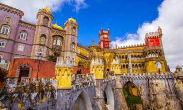 Portugal's Pena Palace boasts a mix of architectural styles.