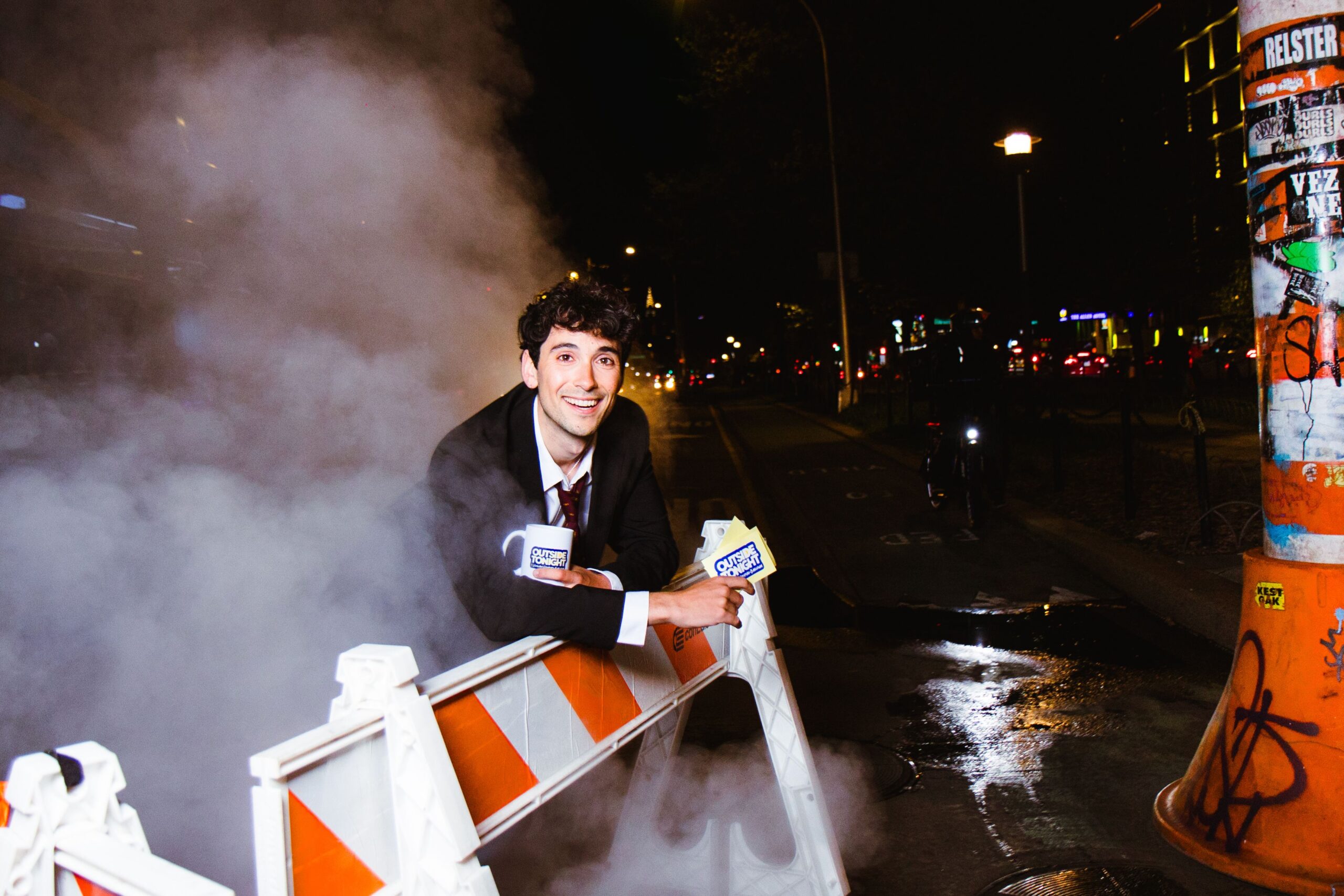 <i>Laurel Hinton for Outside Tonight with Julian Shapiro-Barnum via CNN Newsource</i><br/>Julian Shapiro-Barnum does his first ever keg stand