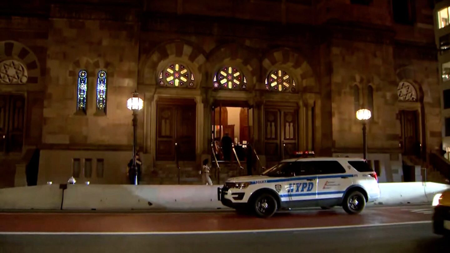<i>Reboredo/ZUMA/Shutterstock via CNN Newsource</i><br/>Central Synagogue 652 Lexington Avenue Mid Town Manhattan New York City. Moorish revival style 1872