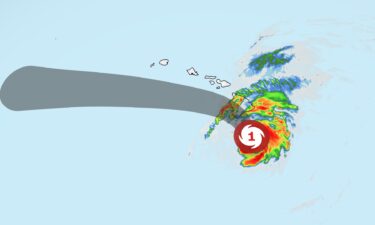Drenching rainfall is expected across Hawaii from Saturday through Monday.