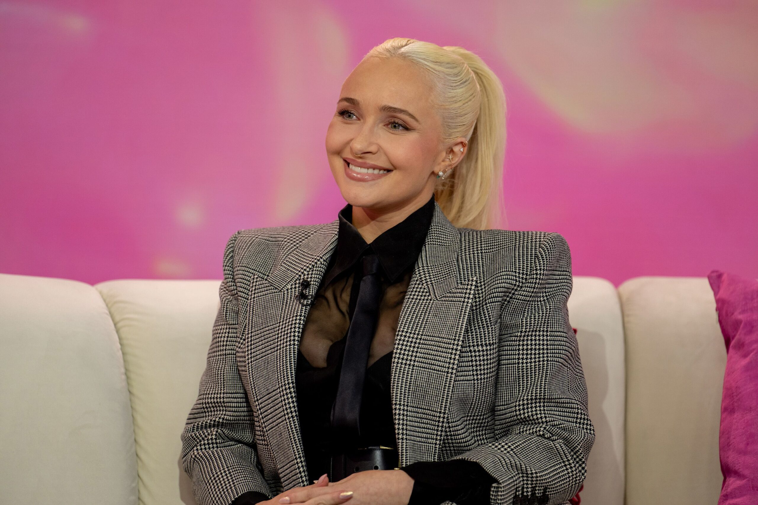 <i>Nathan Congleton/NBC/Getty Images via CNN Newsource</i><br/>Hayden Panettiere seen on Tuesday