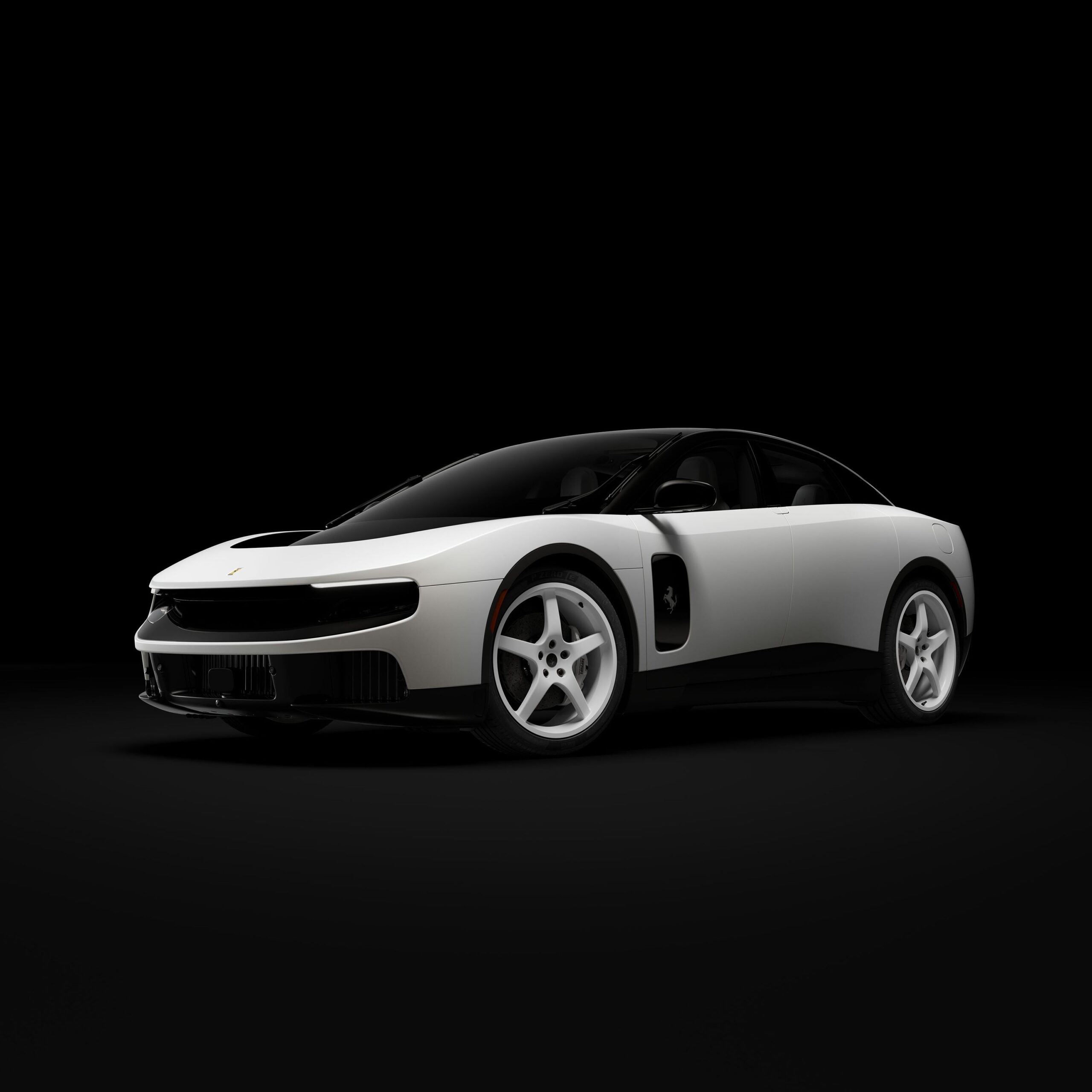 <i>Courtesy of RM Sotheby's via CNN Newsource</i><br/>The first production chassis of the Ferrari Luce program.