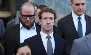 Meta CEO Mark Zuckerberg in Los Angeles in March. The company is heading back to court to defend against a case from state attorneys general.