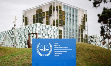 The International Criminal Court is pictured in The Hague on February 23.