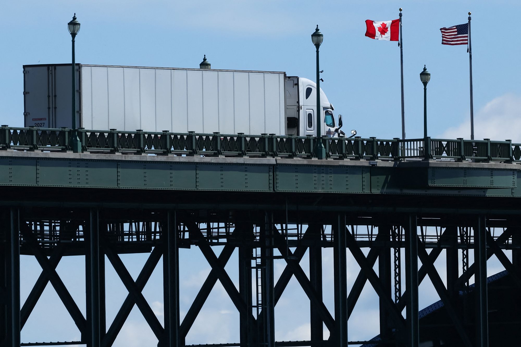 <i>Cole Burston/AFP/Getty Images via CNN Newsource</i><br/>Canada was the only country besides China to retaliate against President Donald Trump’s earlier tariffs.