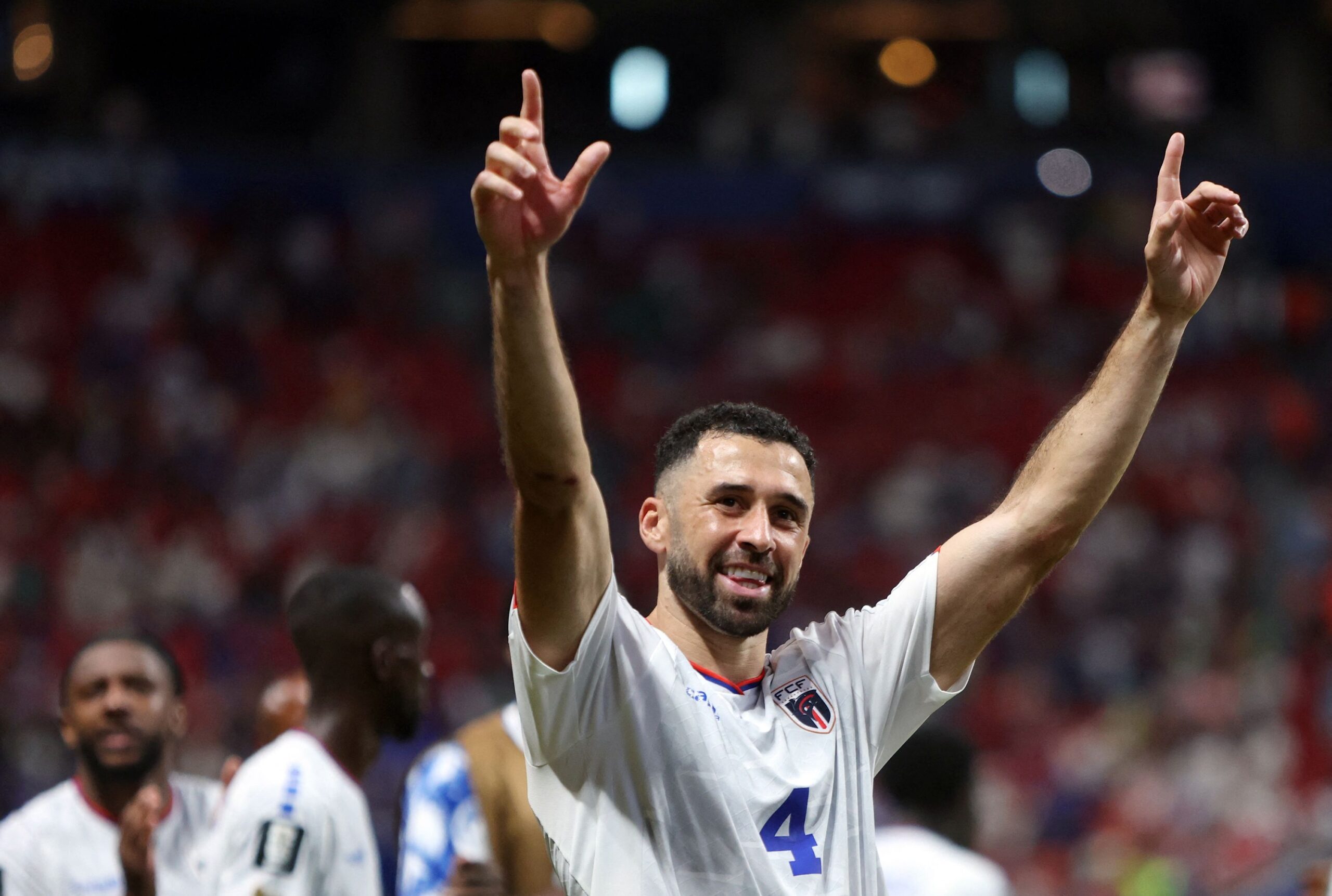 <i>Sodiq Adelakun/Reuters via CNN Newsource</i><br/>Lopes and the rest of the national team were hailed as heroes upon their arrival back to Cape Verde.