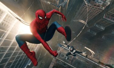 Spider-Man and Boomerang in Columbia Pictures SPIDER-MAN™: BRAND NEW DAY.