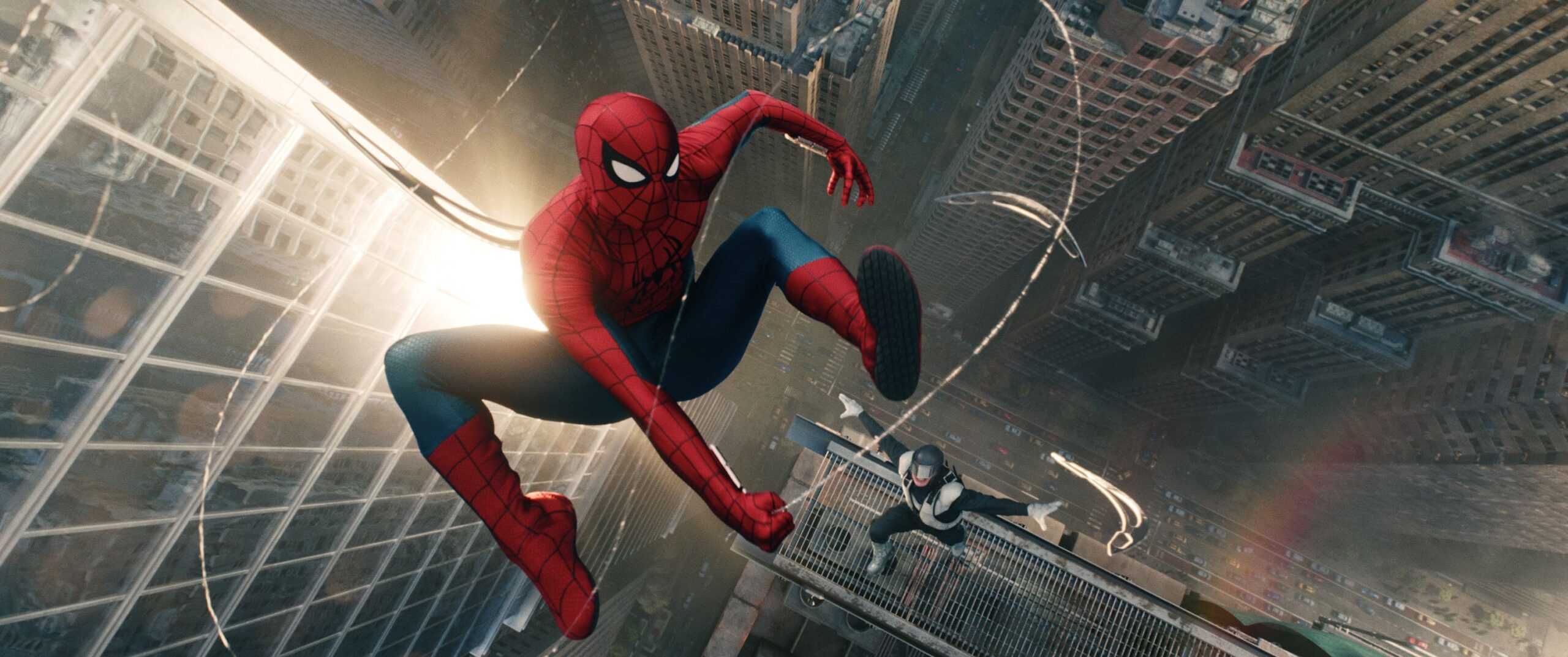 <i>Courtesy of Sony Pictures via CNN Newsource</i><br/>Spider-Man and Boomerang in Columbia Pictures SPIDER-MAN™: BRAND NEW DAY.