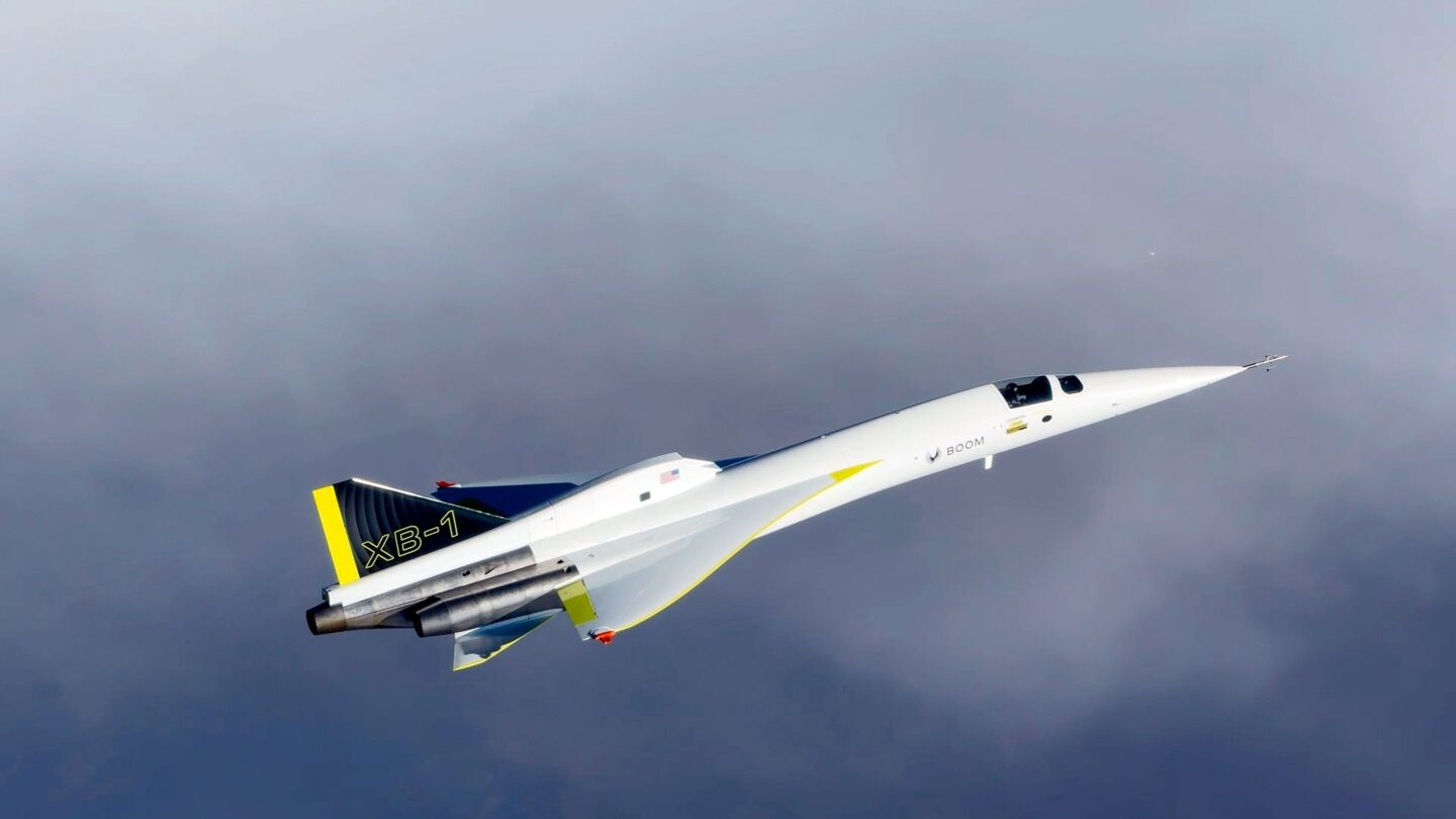 <i>Courtesy Boom Supersonic via CNN Newsource</i><br/>A rendering of the Overture passenger experience.