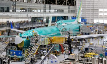 Boeing 737 MAX aircraft are assembled at the Boeing Renton Factory in Renton