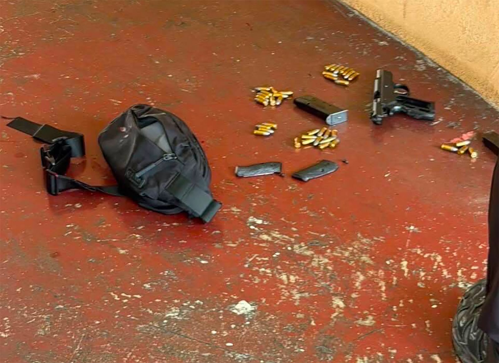 <i>Chalinee Thirasupa/Reuters via CNN Newsource</i><br/>Emergency personnel work outside of Debsirin Nonthaburi School