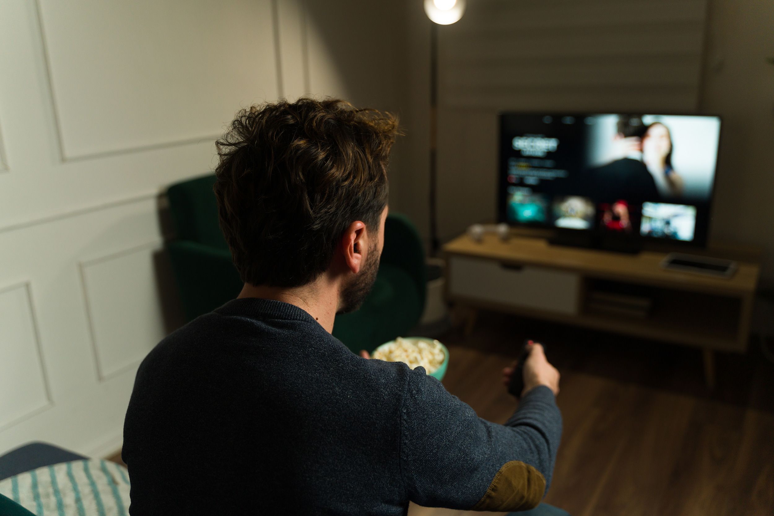 <i>Antonio_Diaz/iStockphoto/Getty Images via CNN Newsource</i><br/>Watching TV is typically considered a passive sedentary activity unlike doing a puzzle or sitting at work and engaging with coworkers.