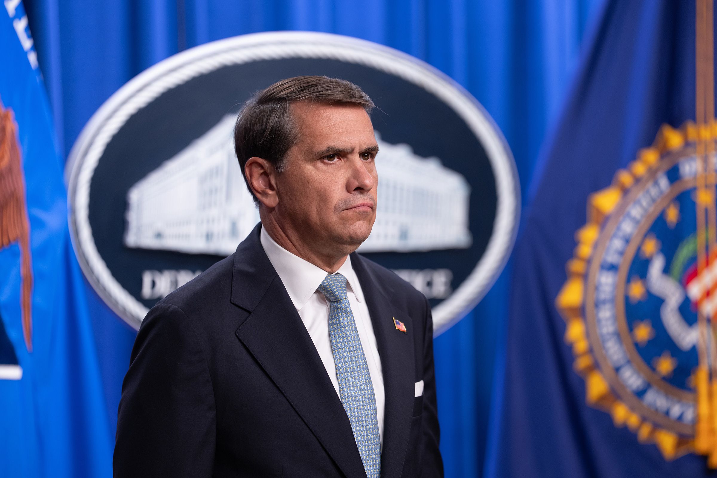 <i>Aaron Schwartz/Bloomberg/Getty Images via CNN Newsource</i><br/>Todd Blanche