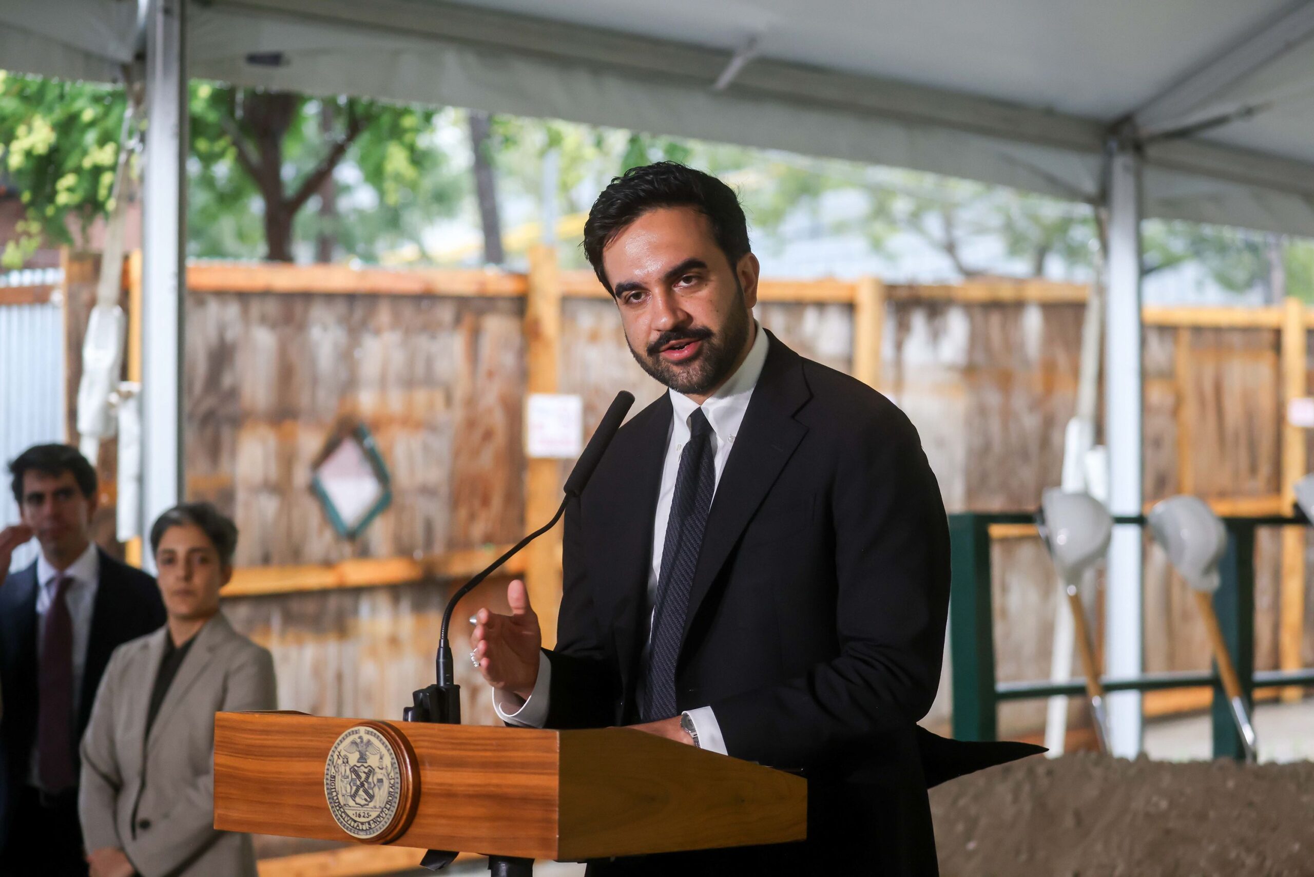 <i>Michael Nagle/Bloomberg/Getty Images via CNN Newsource</i><br/>Three homeowners filed a lawsuit against Mayor Zohran Mamdani and the city's Department of Finance director to challenge the city's rollout of its new pied-a-terre tax.