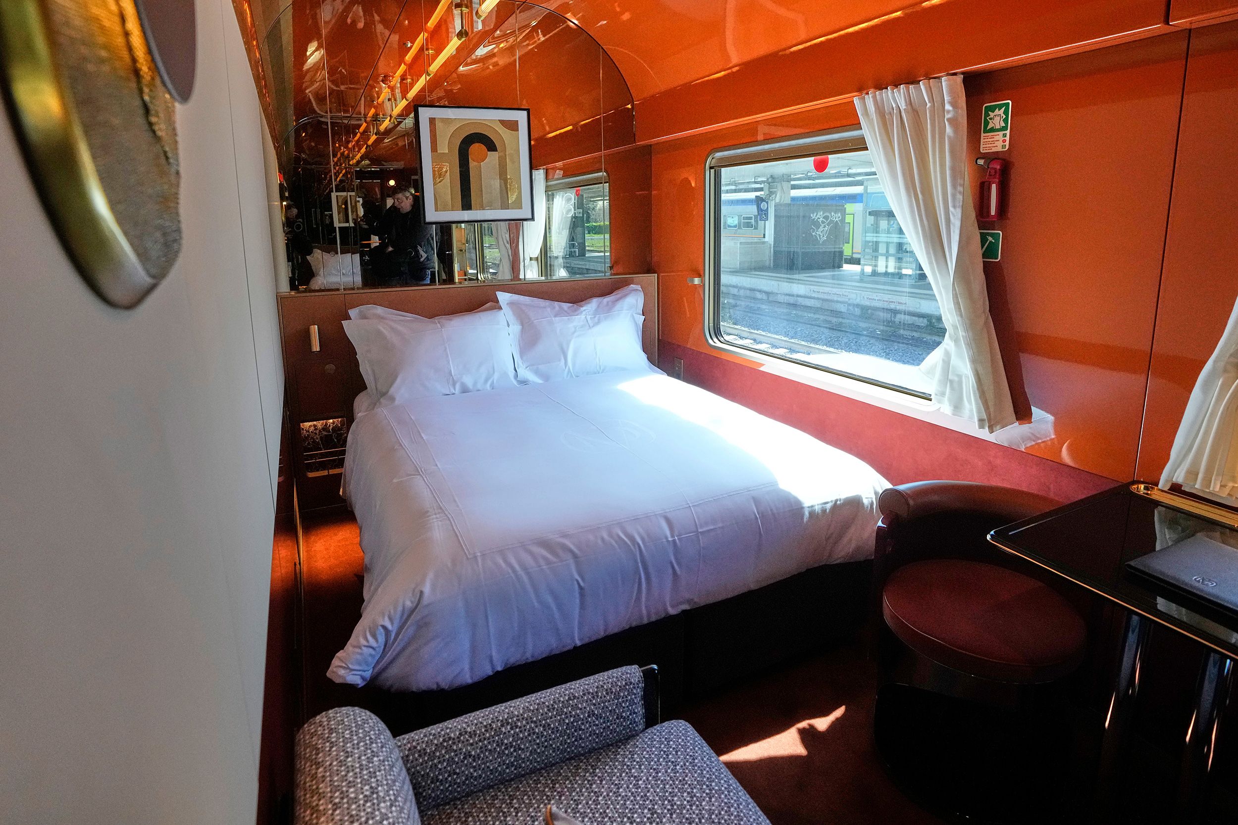 <i>Ma Mingyan/China News Service/VCG/Getty Images via CNN Newsource</i><br/>The Fuxing CR200J sleeper train serves the Xining-Golmud section of the Qinghai-Tibet Railway.