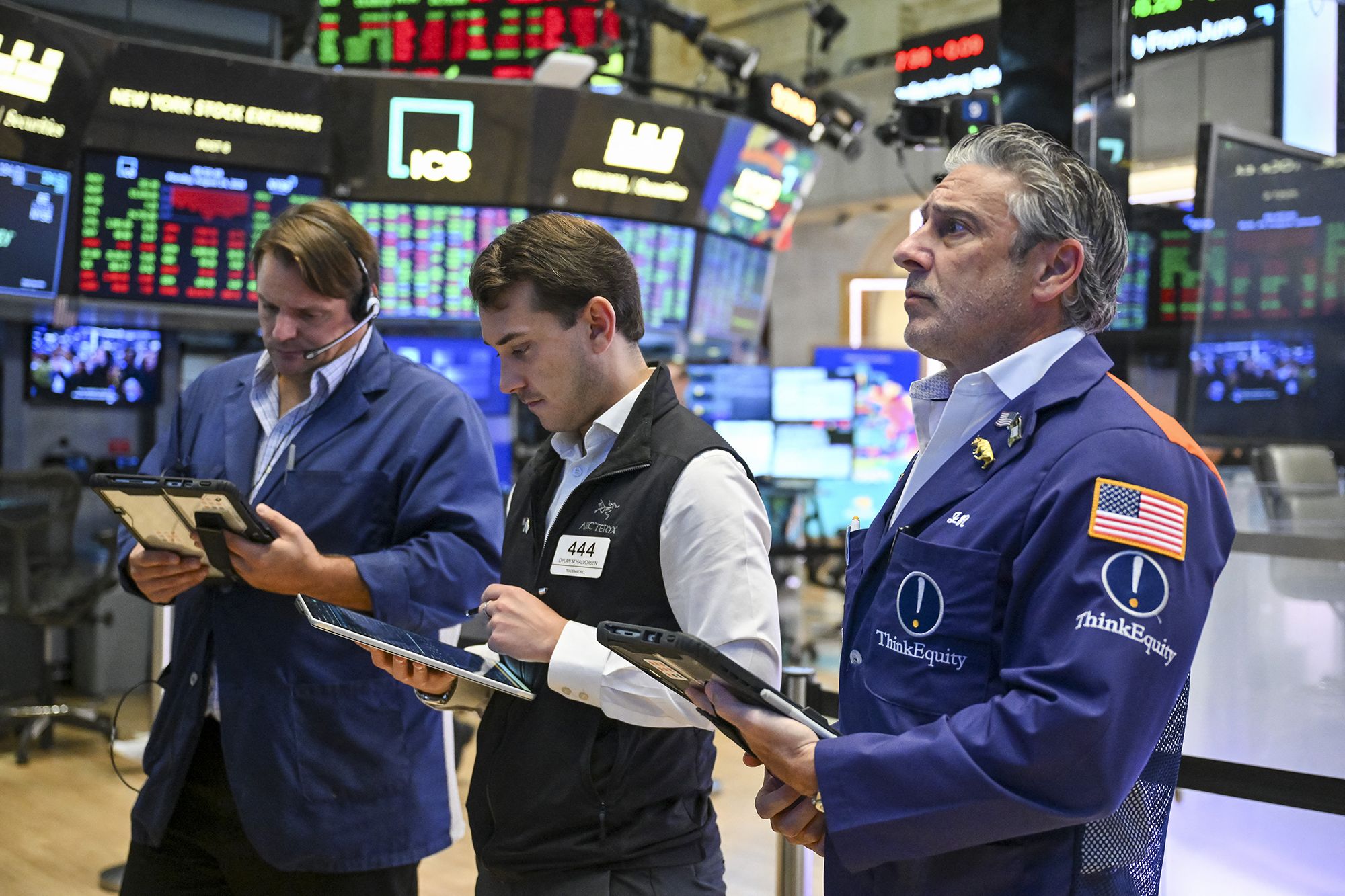 <i>Angela Weiss/AFP/Getty Images via CNN Newsource</i><br/>The New York Stock Exchange on August 24