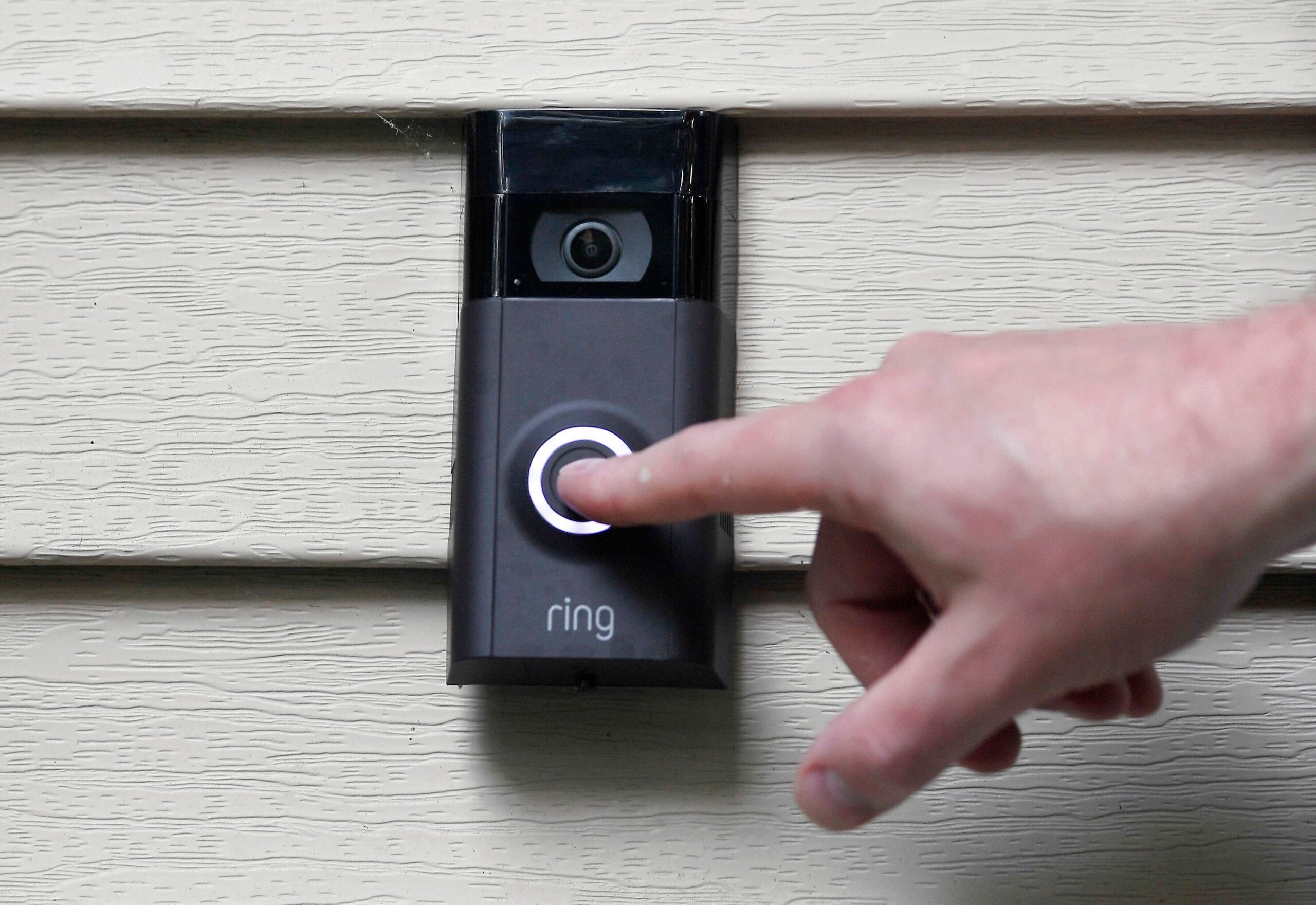 <i>Jessica Hill/AP via CNN Newsource</i><br/>Ring faced backlash and fears around surveillance after a Super Bowl ad this year. It hopes new encryption technology will boost customers' trust.