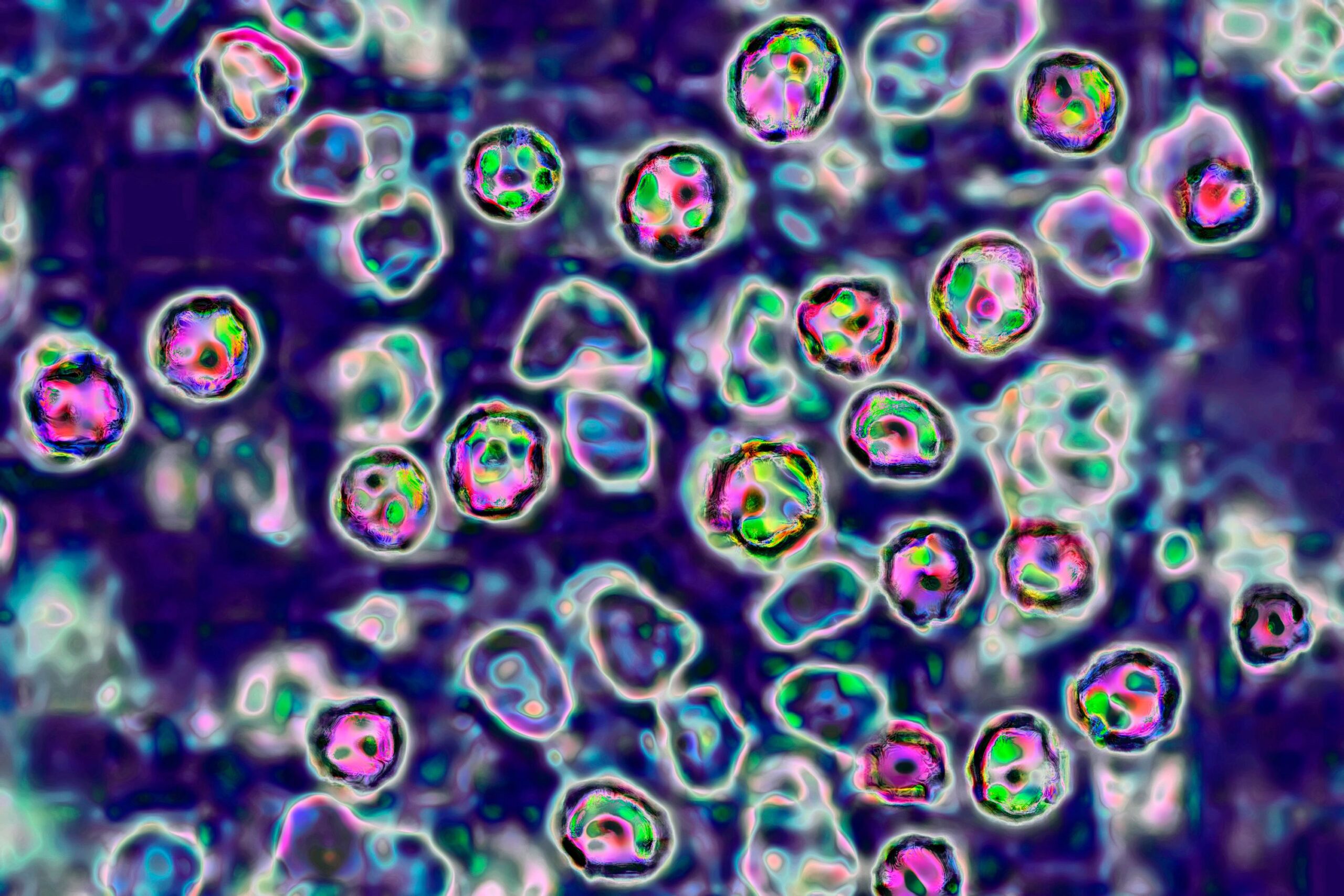 <i>BSIP/Universal Images Group/Getty Images via CNN Newsource</i><br/>This photo shows a microscopic view of the measles virus.