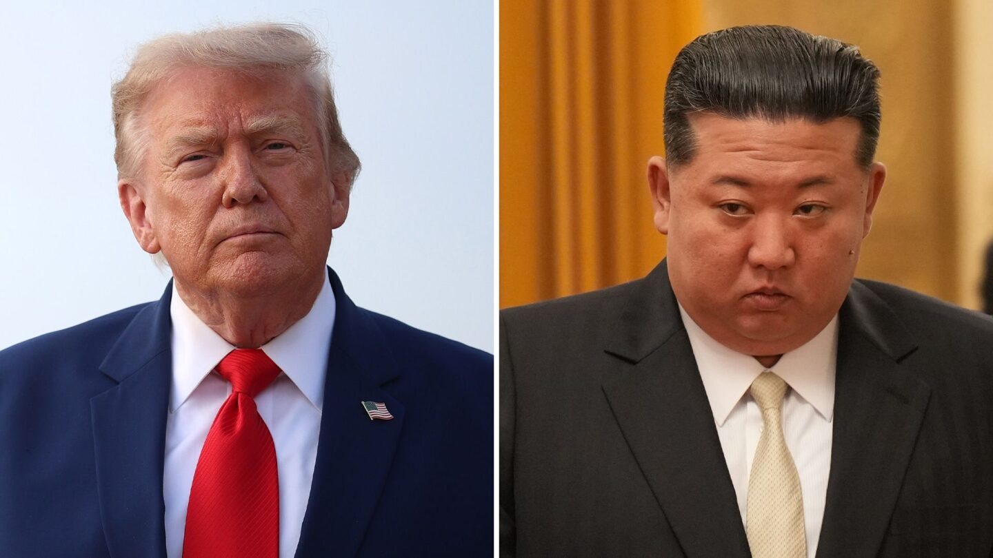 <i>Getty Images via CNN Newsource</i><br/>US President Donald Trump and North Korean leader Kim Jong Un.