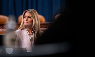 First lady Melania Trump attends a House Ways and Means Committee roundtable regarding the foster care system