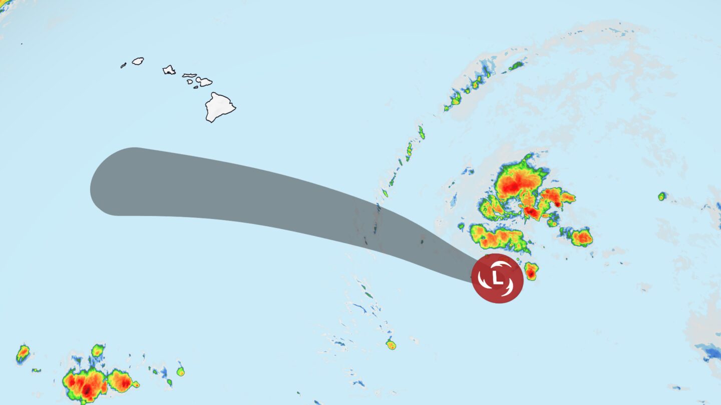 <i>CNN Weather via CNN Newsource</i><br/>Drenching rainfall is expected across Hawaii from early Sunday through Tuesday.