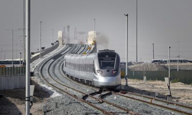 The UAE's first passenger train