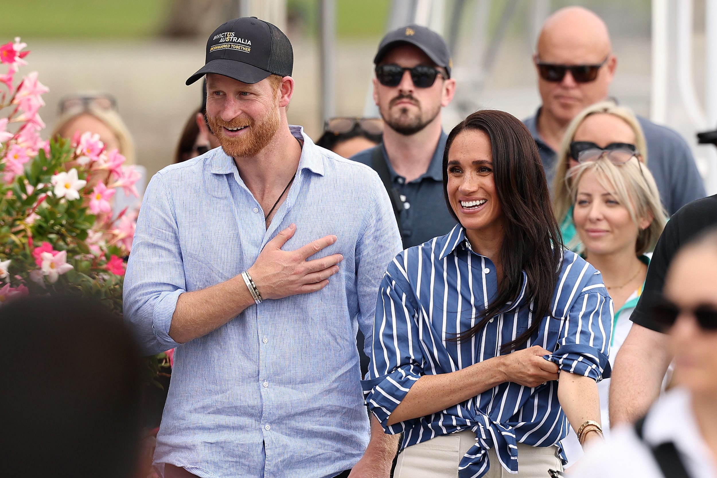 <i>Cameron Spencer/Getty Images via CNN Newsource</i><br/>FILE IMAGE - Prince Harry and Meghan