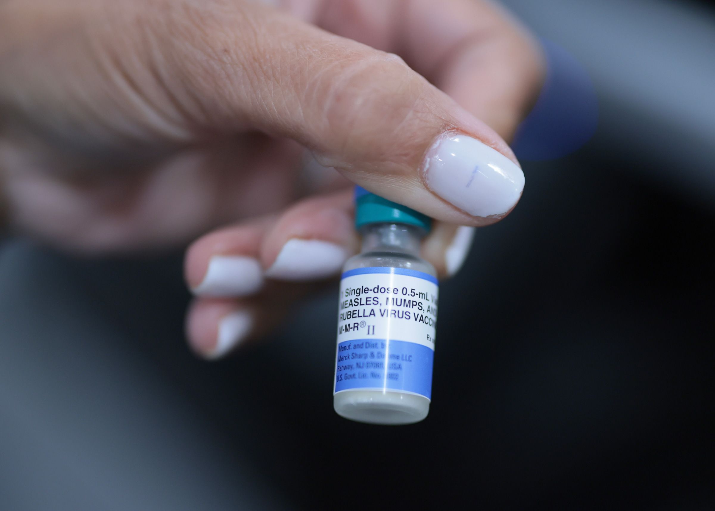 <i>Joe Raedle/Getty Images via CNN Newsource</i><br/>Measles was declared eliminated in the US in 2000