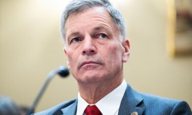 Wyoming Gov. Mark Gordon testifies during the House Natural Resources Committee hearing in 2023.