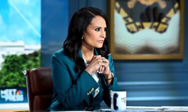 Kristen Welker appears on “Meet the Press” in Washington