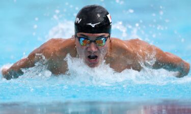 Athletes compete at the 2026 Pan Pacific Swimming Championships.