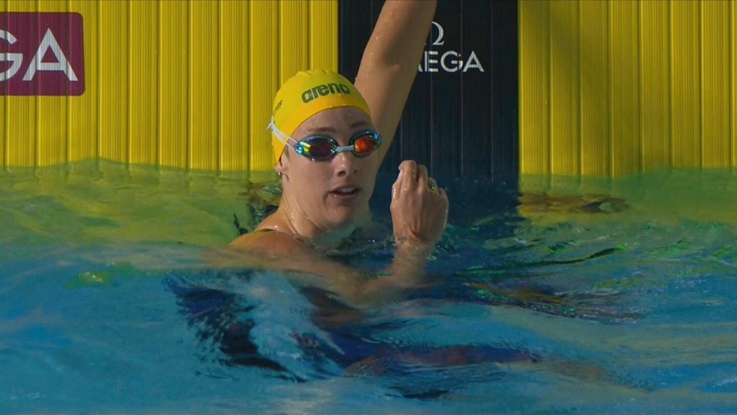 <i>NBC Olympics</i><br/>Athletes compete at the 2026 Pan Pacific Swimming Championships.