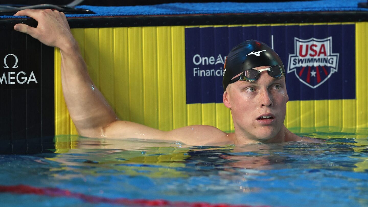 <i>NBC Olympics</i><br/>Athletes compete at the 2026 Pan Pacific Swimming Championships.