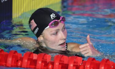 Athletes compete at the 2026 Pan Pacific Swimming Championships.
