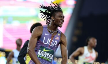 Athletes compete in the 2026 World Athletics U20 Championships in Eugene