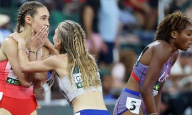 Athletes compete in the 2026 World Athletics U20 Championships in Eugene