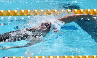 Athletes compete at the 2026 Pan Pacific Swimming Championships.