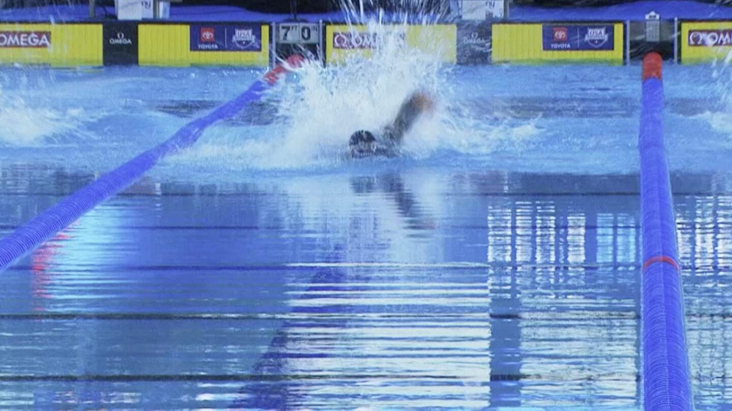 <i>NBC Olympics</i><br/>Athletes compete at the 2026 USA Swimming National Championships.