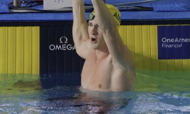 Athletes compete at the 2026 Pan Pacific Swimming Championships.