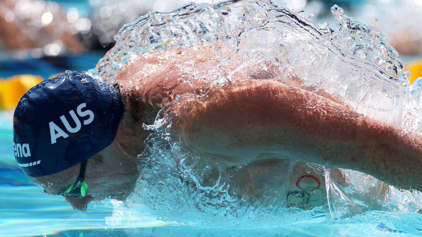 <i>NBC Olympics</i><br/>Athletes compete at the 2026 Pan Pacific Swimming Championships.