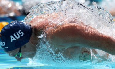 Athletes compete at the 2026 Pan Pacific Swimming Championships.
