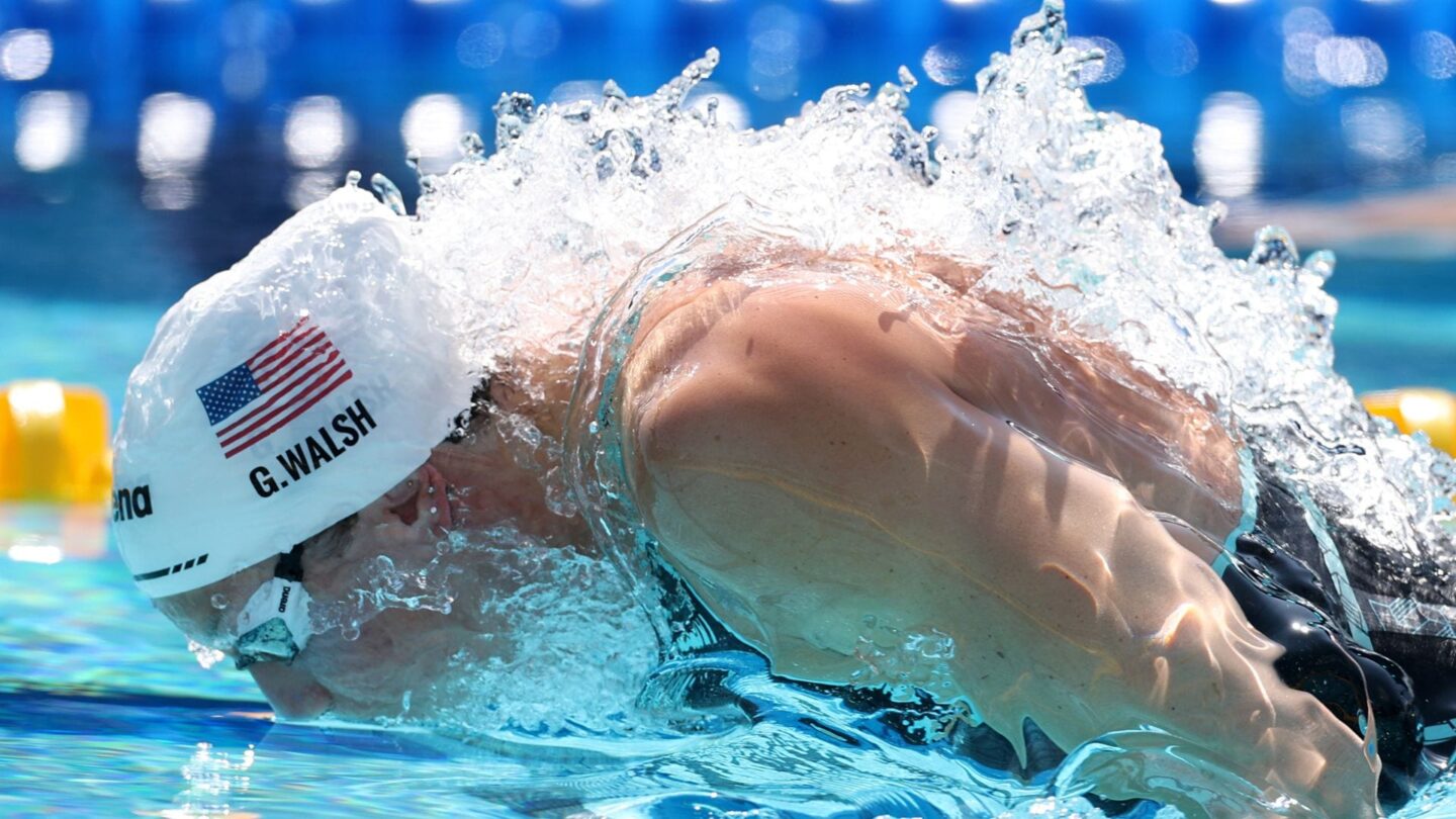 <i>NBC Olympics</i><br/>Athletes compete at the 2026 Pan Pacific Swimming Championships.