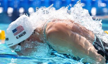 Athletes compete at the 2026 Pan Pacific Swimming Championships.