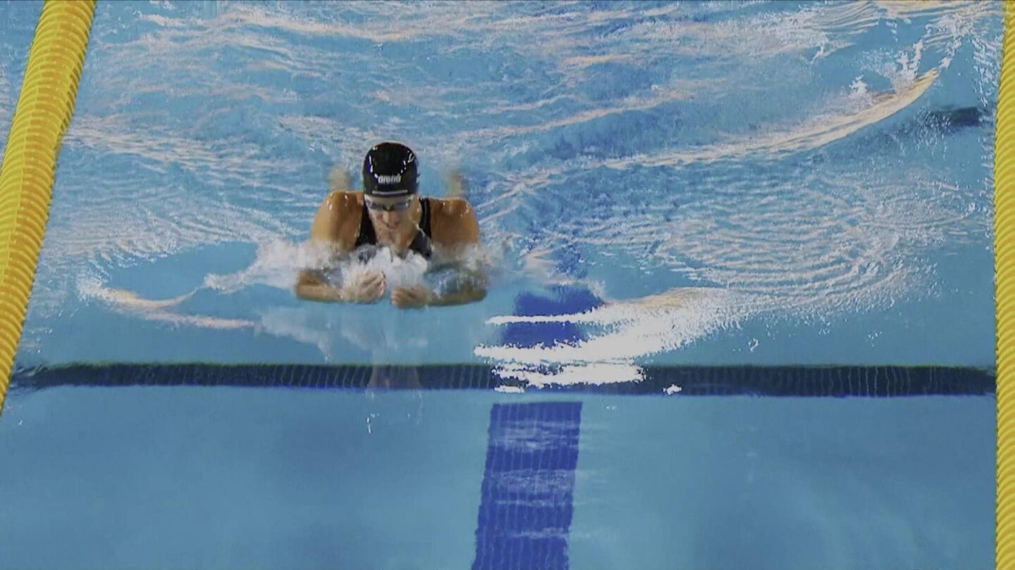 <i>NBC Olympics</i><br/>Athletes compete at the 2026 Pan Pacific Swimming Championships.
