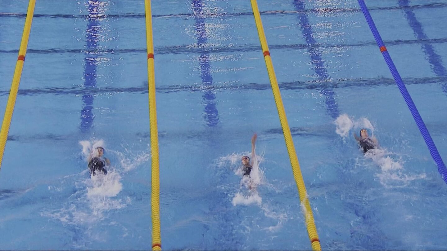 <i>NBC Olympics</i><br/>Athletes compete at the 2026 Pan Pacific Swimming Championships.