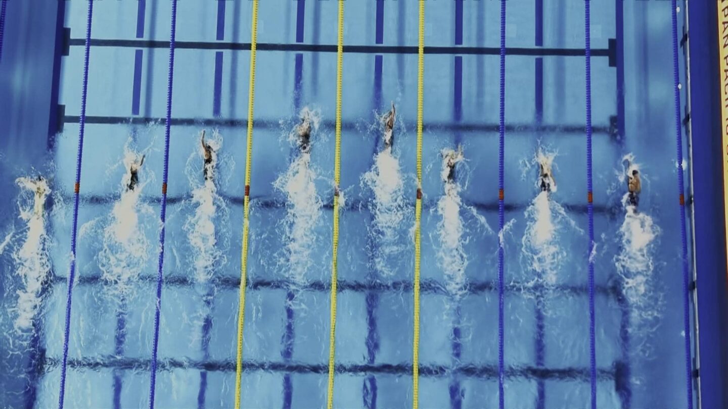 <i>NBC Olympics</i><br/>Athletes compete at the 2026 Pan Pacific Swimming Championships.