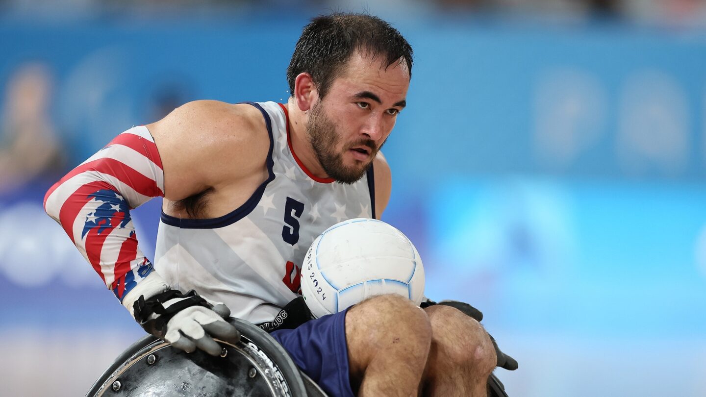 <i>NBC Olympics</i><br/>Athletes compete at the 2026 Wheelchair Rugby World Championships.